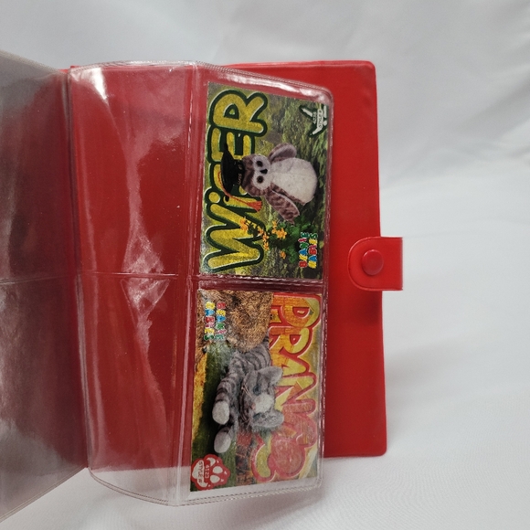 1999 Original Pokemon BurgerKing PokeTrivia Trading Cards + Pikachu Red Binder - Picture 11 of 11